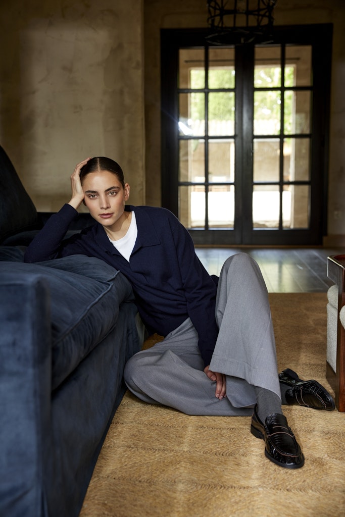 Kolkata sweater TUMMANSININEN