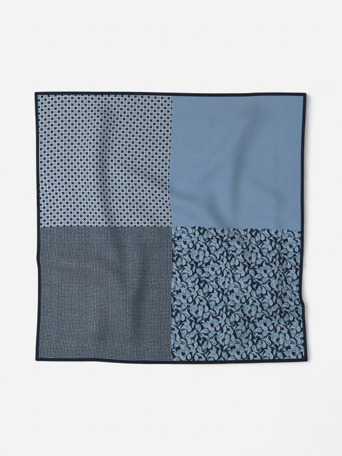 Olymp taskuliina 4 In 1 Pocket Square, sininen kuosi - Kekäle.fi