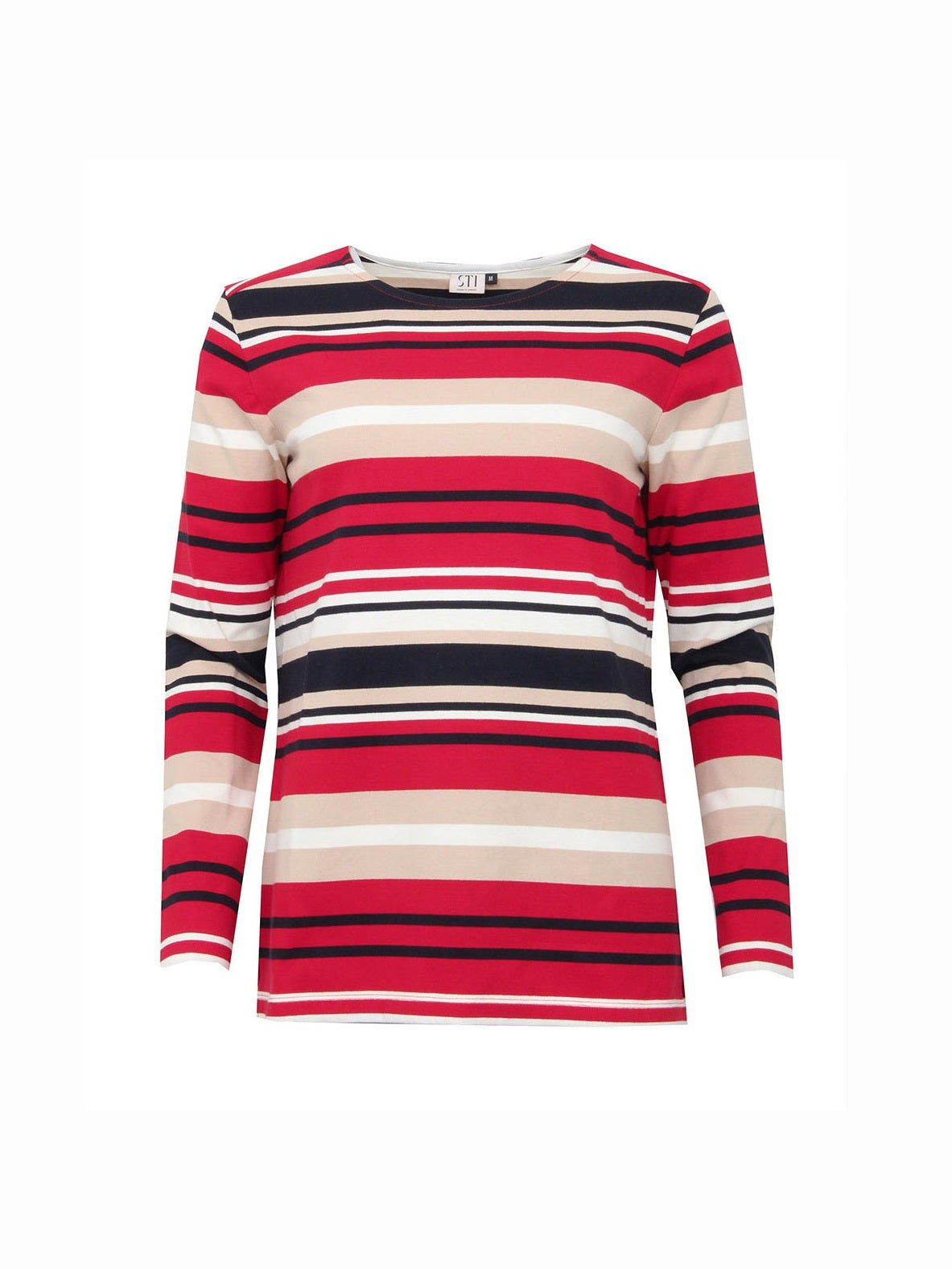 S.T.I Sirianna Tricot paita, raidallinen punainen