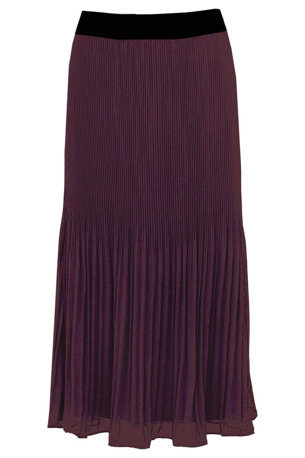 HERTTA SKIRT VIININPUNAINEN