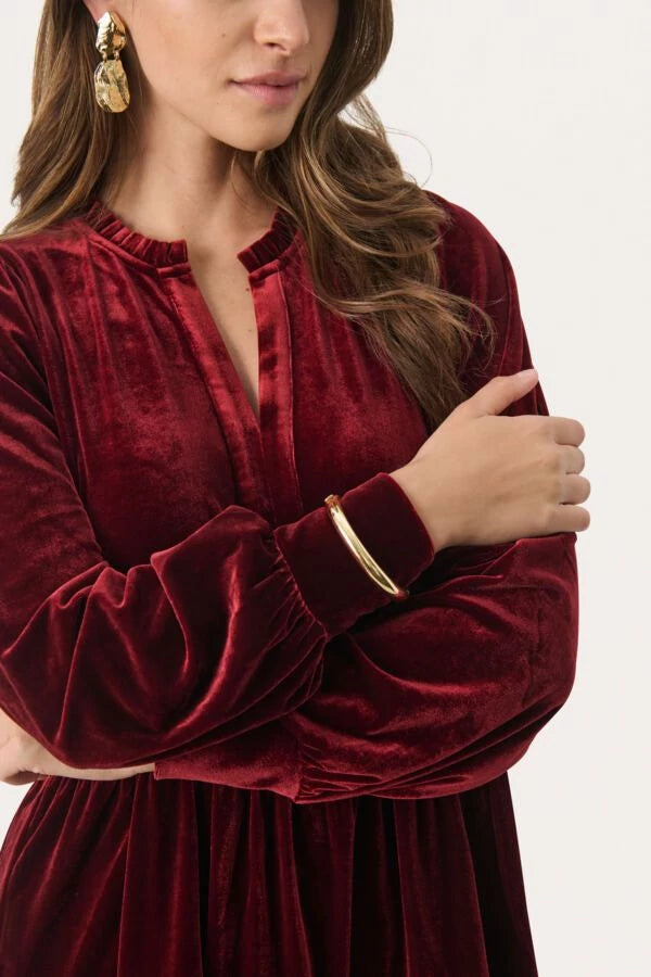 VIGGASE SAMETTIMEKKO Pomegranate - Red