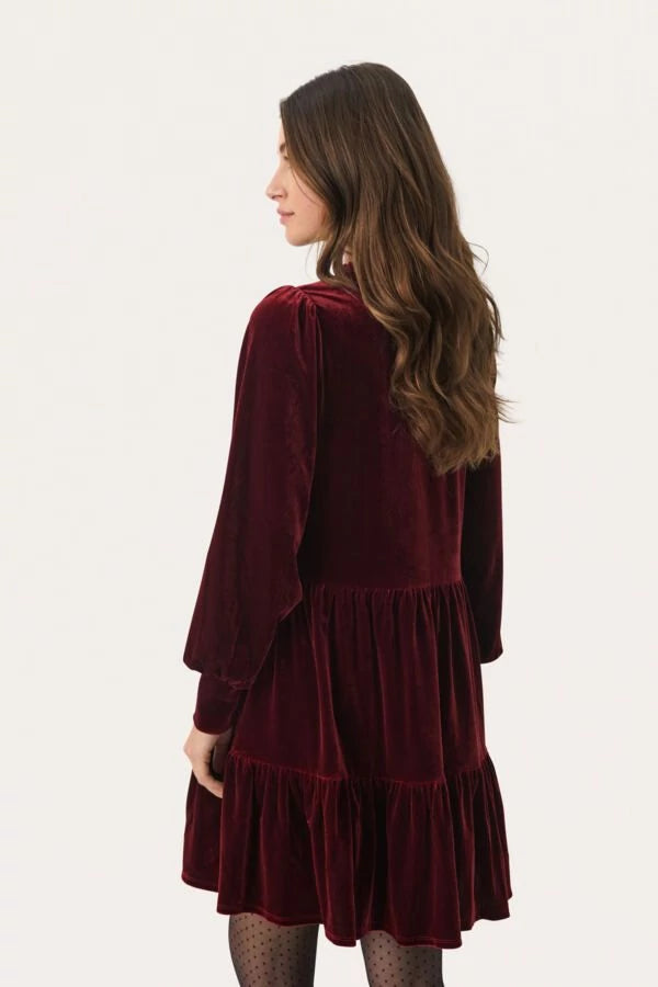 VIGGASE SAMETTIMEKKO Pomegranate - Red