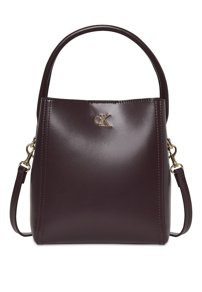 Calvin Klein Accessories laukku CK BUCKET WITH STRAP, viininpunainen