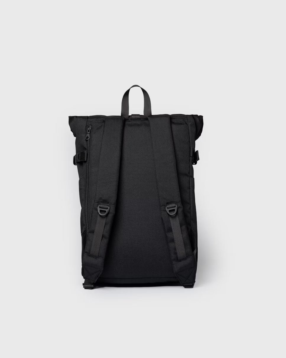 Sandqvist reppu, ICON ROLLTOP BACKPACK M Musta