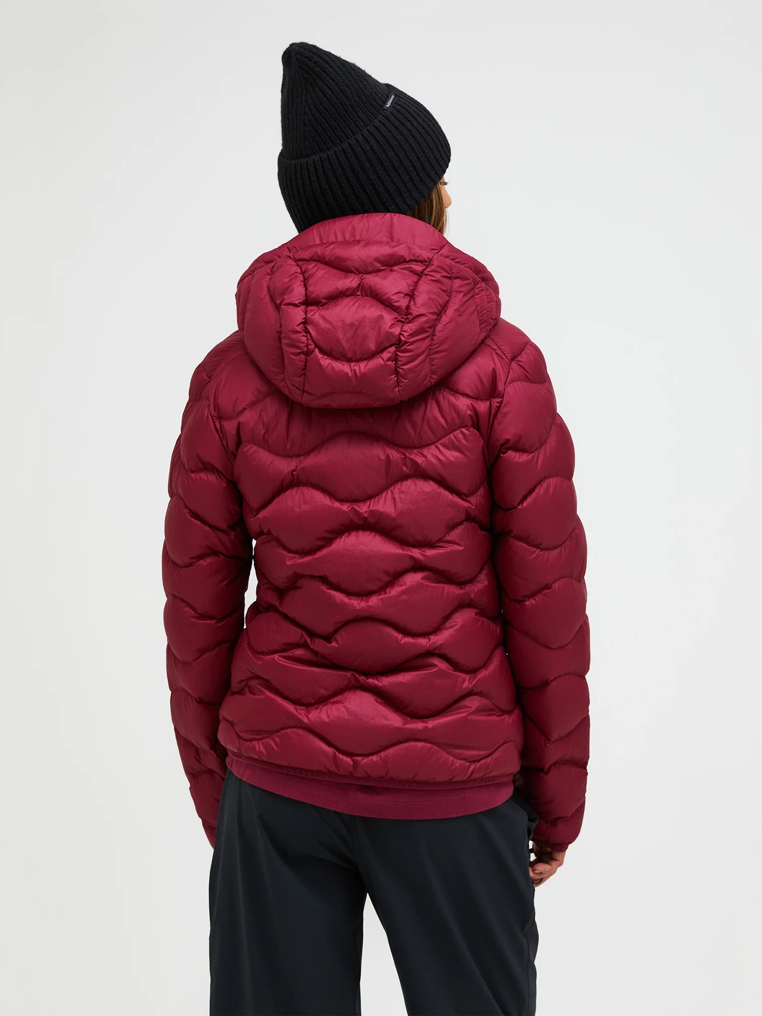 W HELIUM DOWN HOOD JACKET VIININPUNAINEN