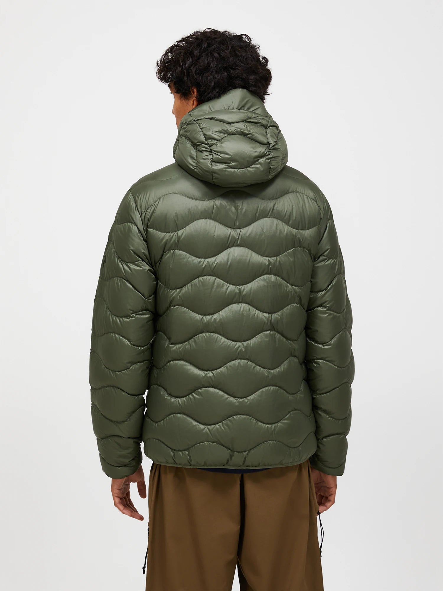 Peak Performance miesten takki M HELIUM DOWN HOOD JACKET, vihreä