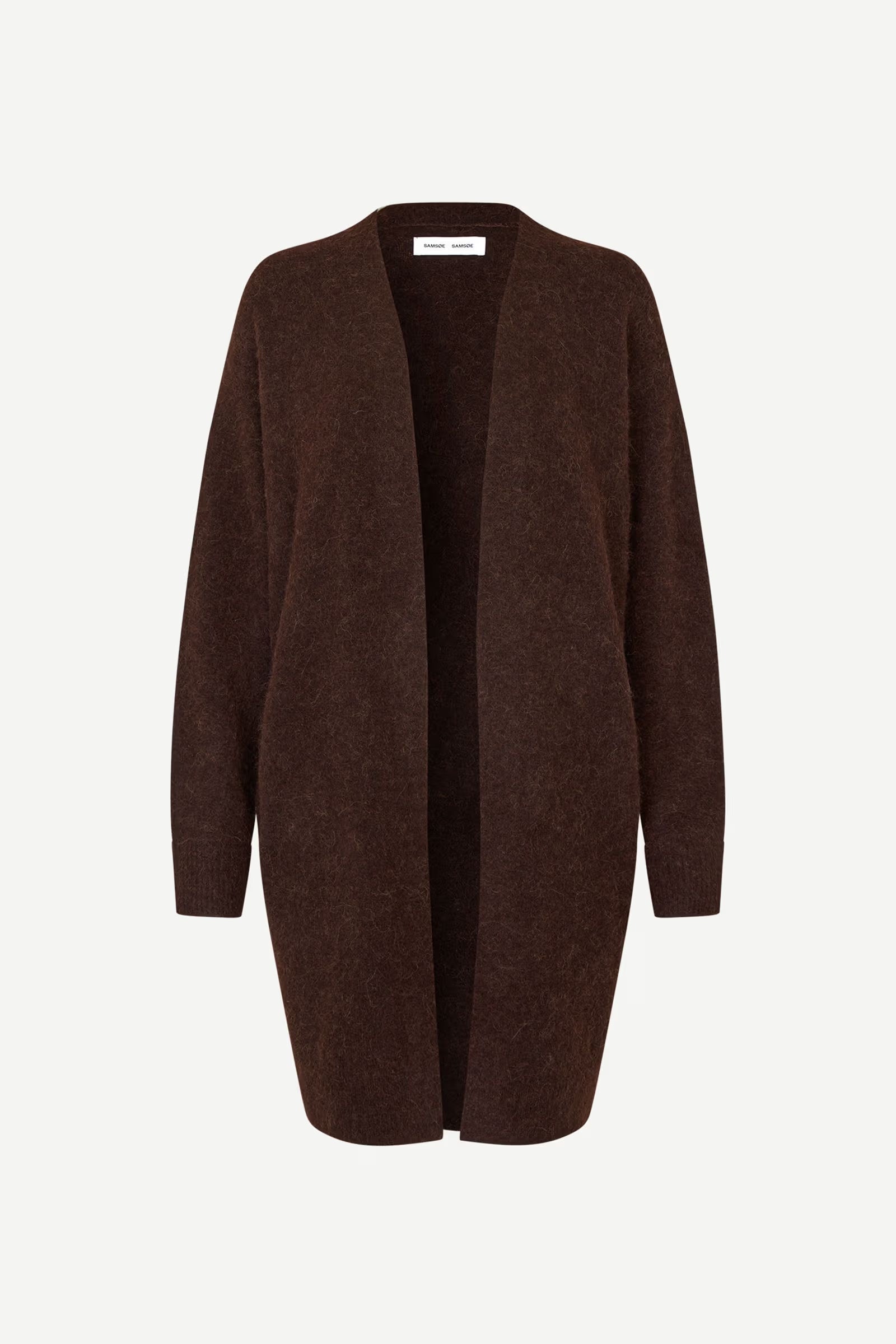 SAMSOE & SAMSOE naisten neuletakki, NOR CARDIGAN 7355 TUMMANRUSKEA