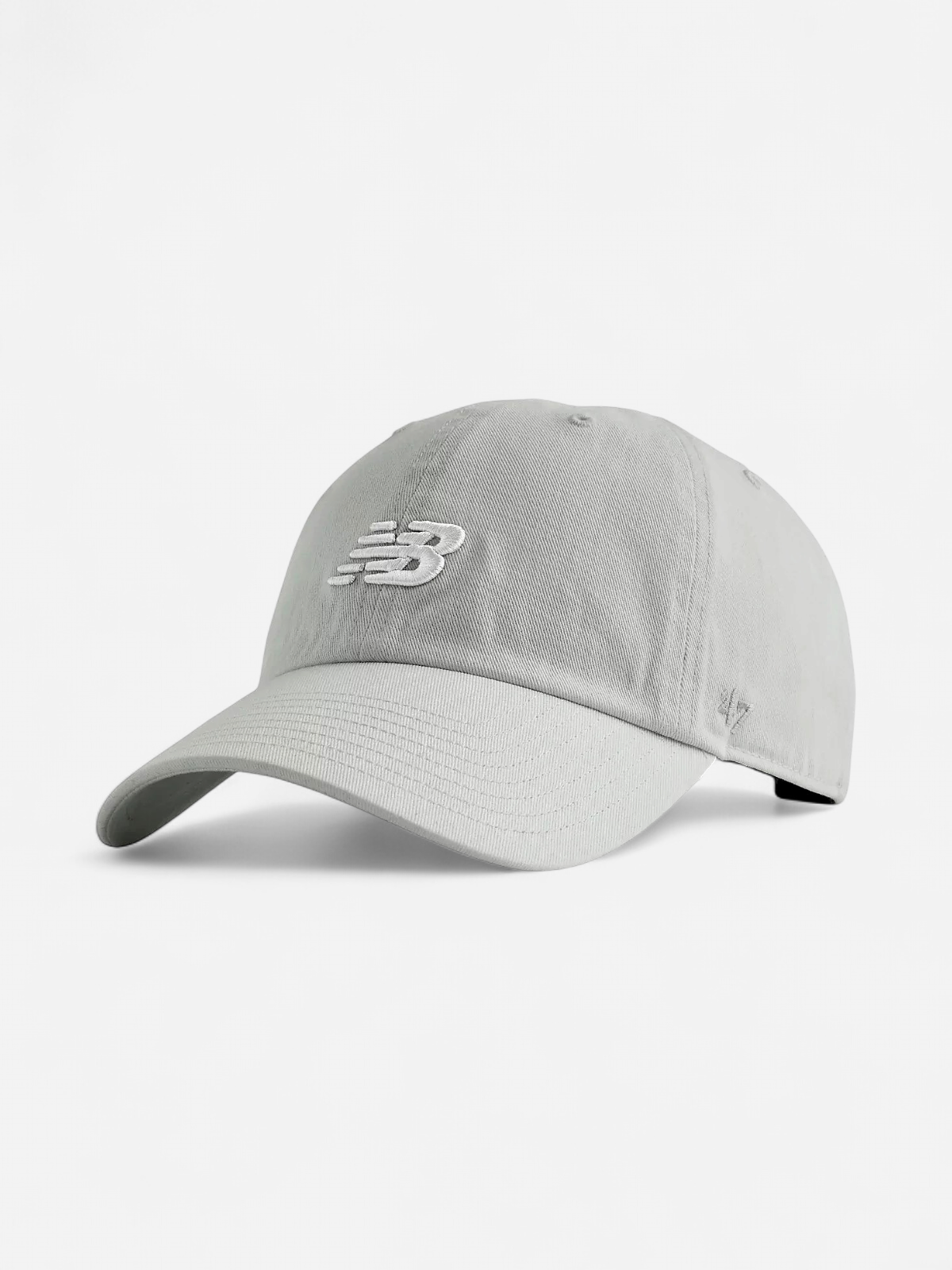 New Balance unisex lippis '47 Clean Up Hat Unisex, vaaleanharmaa - Kekäle.fi