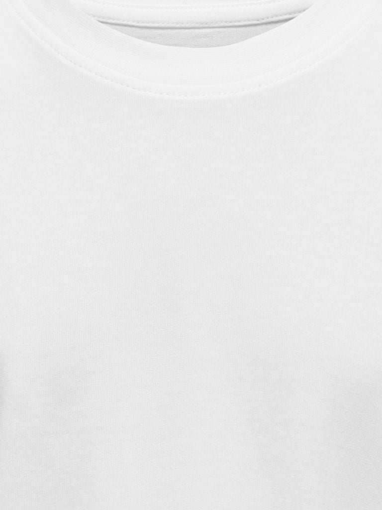 OSJMAX LIFE SS STITCH TEE NOOS VALKOINEN