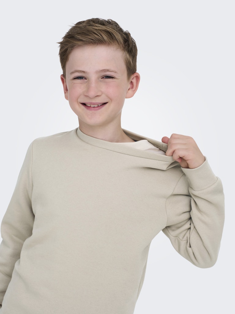 OSJCERES CREW NECK SWEAT NOOS BEIGE