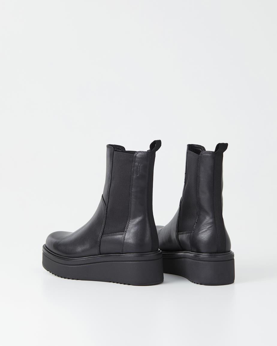 Vagabond naisten nilkkurit Tara Wedge Ankle Boot, musta