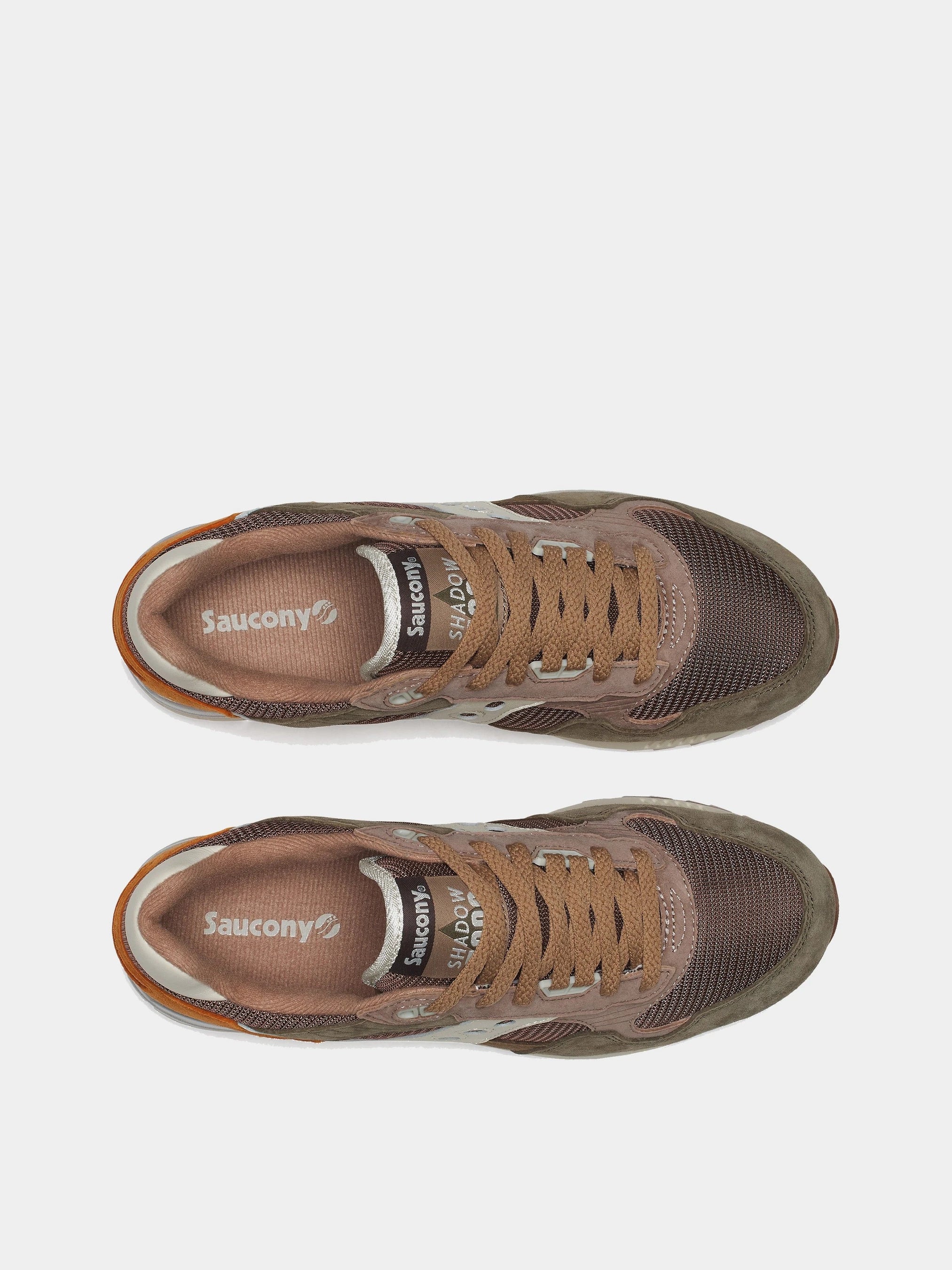 Saucony miesten lenkkarit Shadow 5000, ruskea kuosillinen