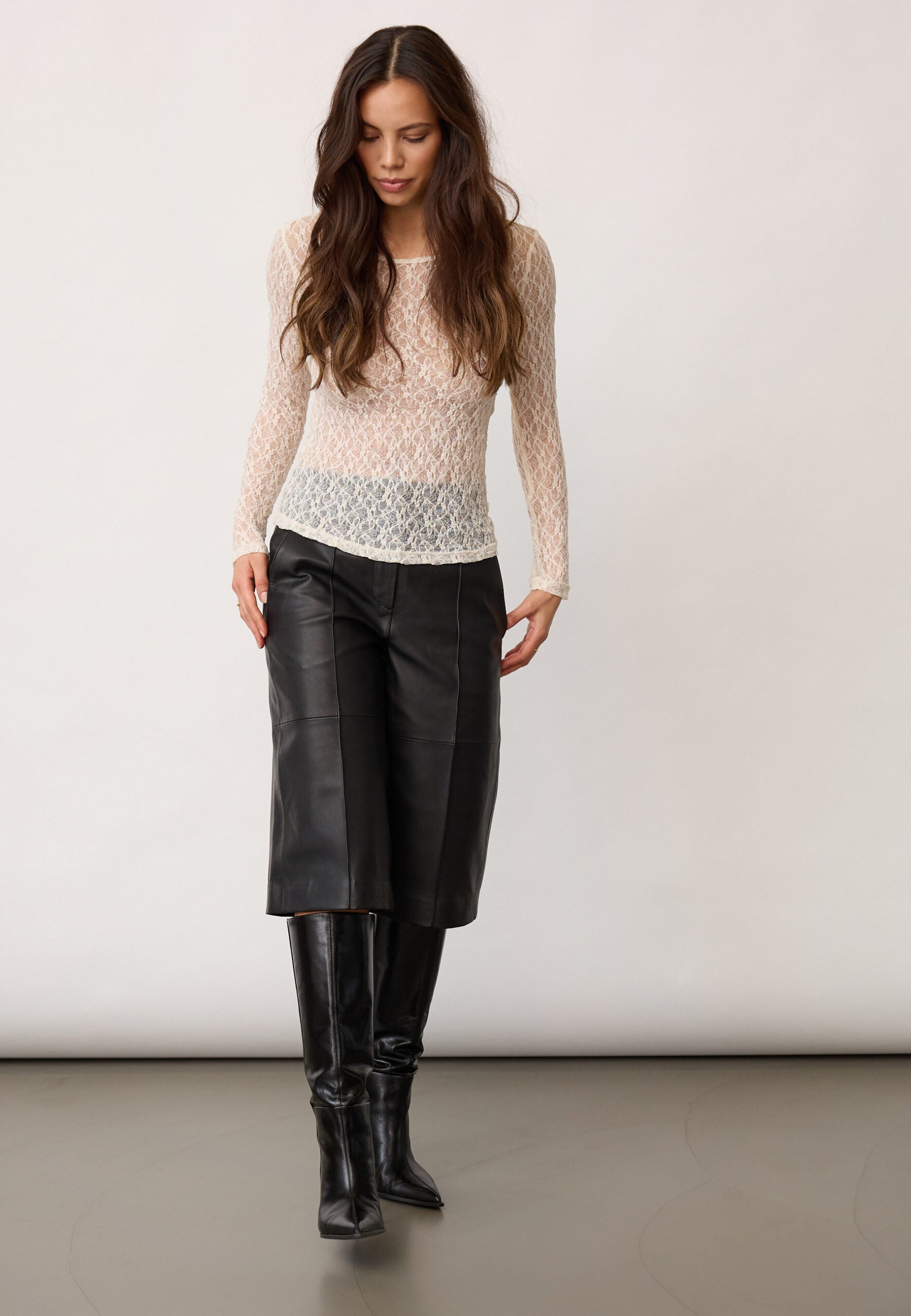 Co’Couture naisten pusero Barnacc O-Neck, luonnonvalkoinen