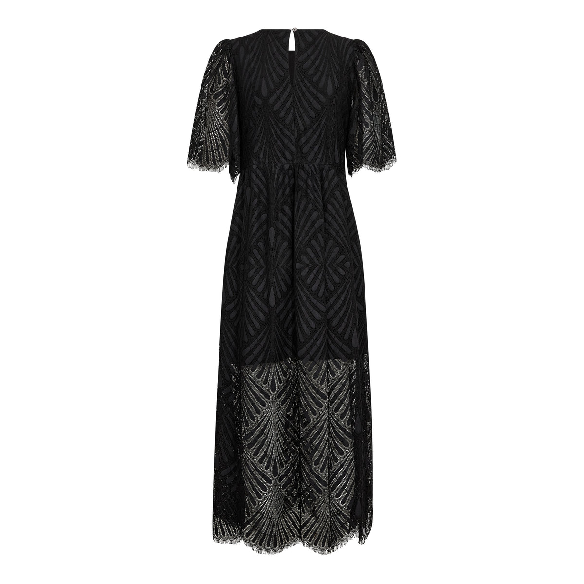 Co’Couture naisten mekko LetiCC Lace Maxi Dress, musta