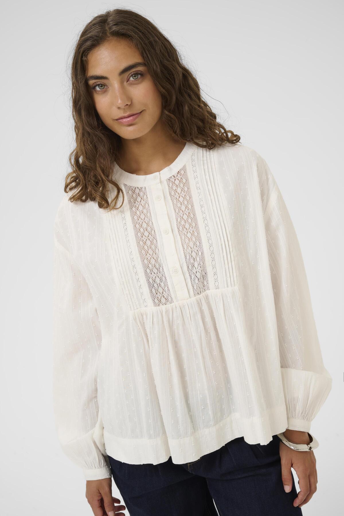 Culture naisten pusero Cubirna Blouse, Spring Gardenia