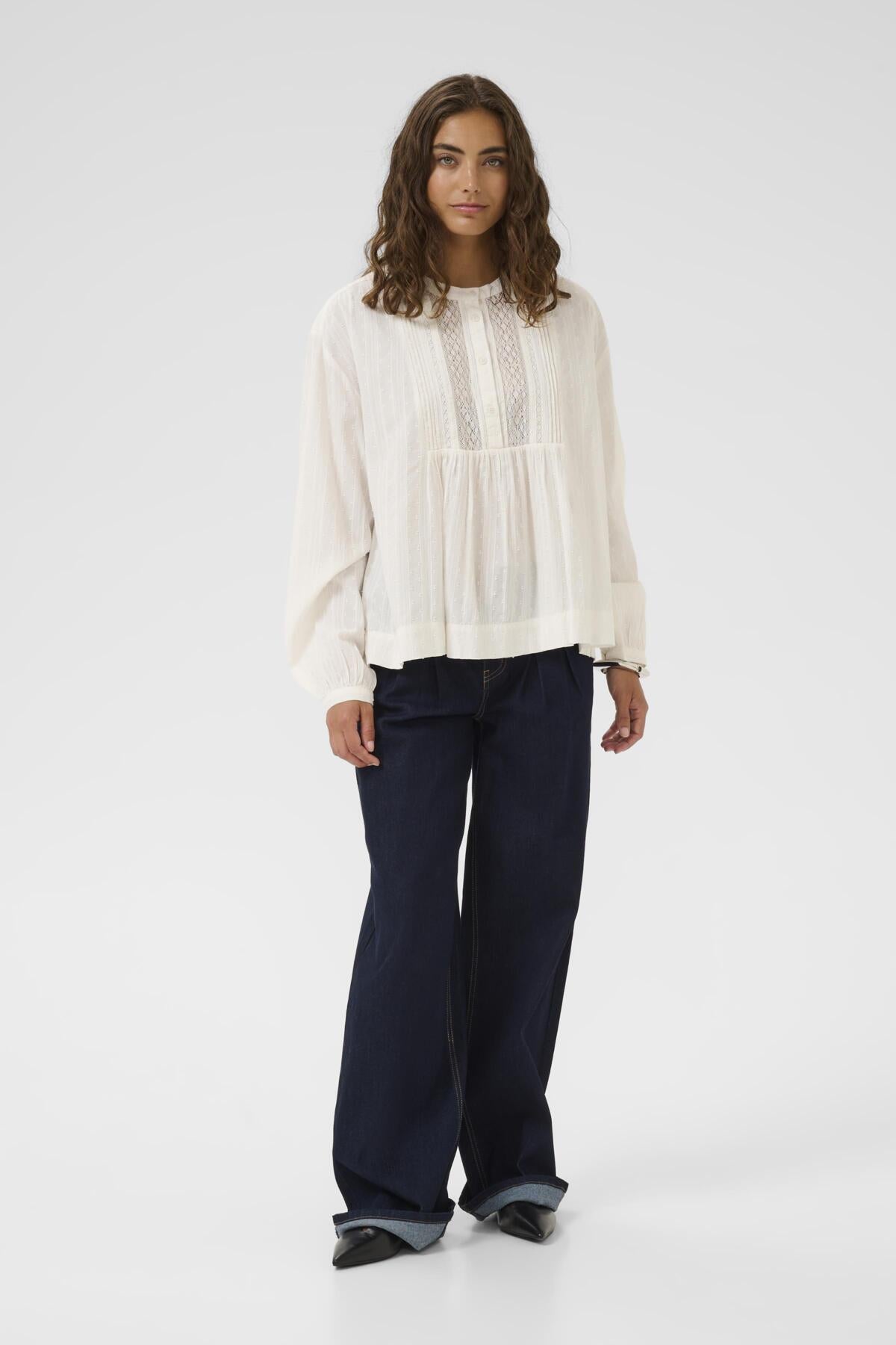 Culture naisten pusero Cubirna Blouse, Spring Gardenia