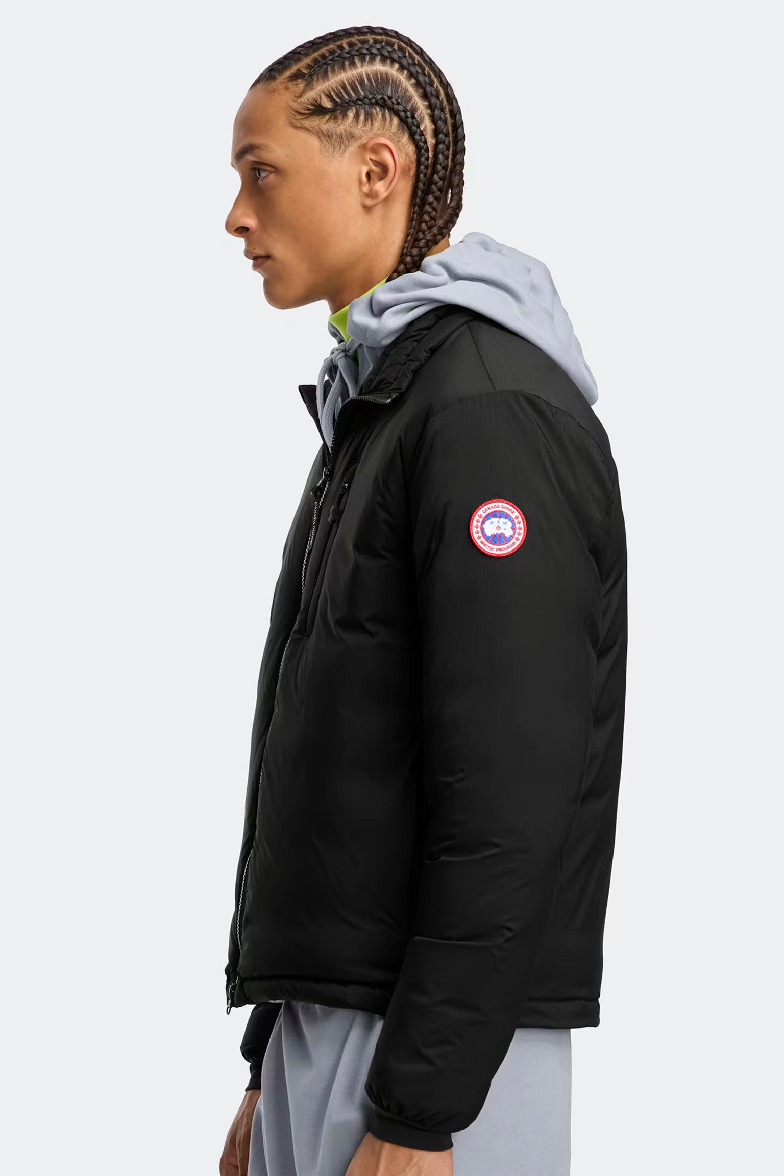 Canada Goose miesten takki Lodge Jacket - Classic Disc, musta