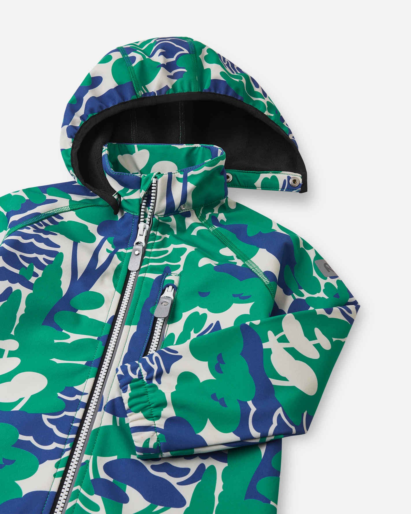 Reima lasten välikausitakki Vantti kuosi, vihreä