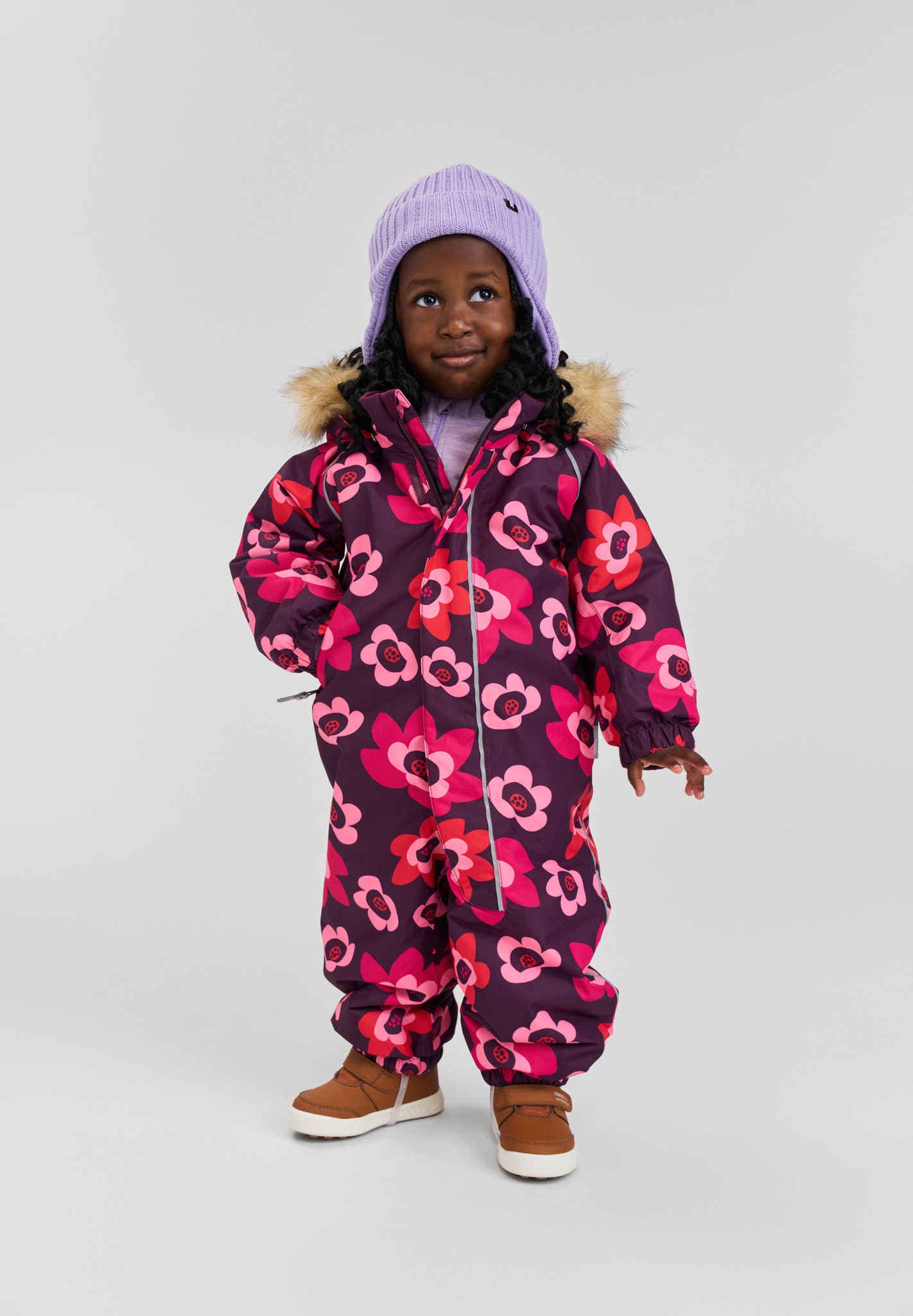 Reima lasten toppahaalari, LAPPI TALVIHAALARI PINKKI KUOSI