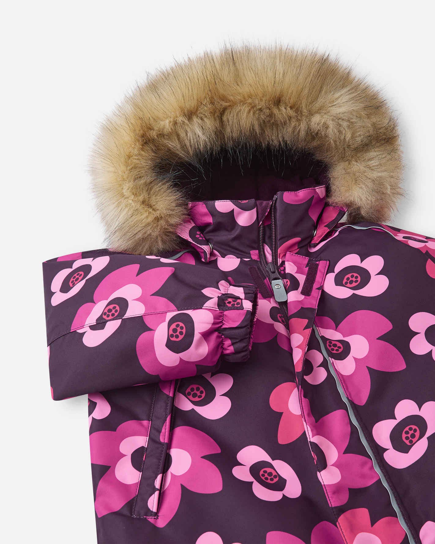 Reima lasten toppahaalari, LAPPI TALVIHAALARI PINKKI KUOSI