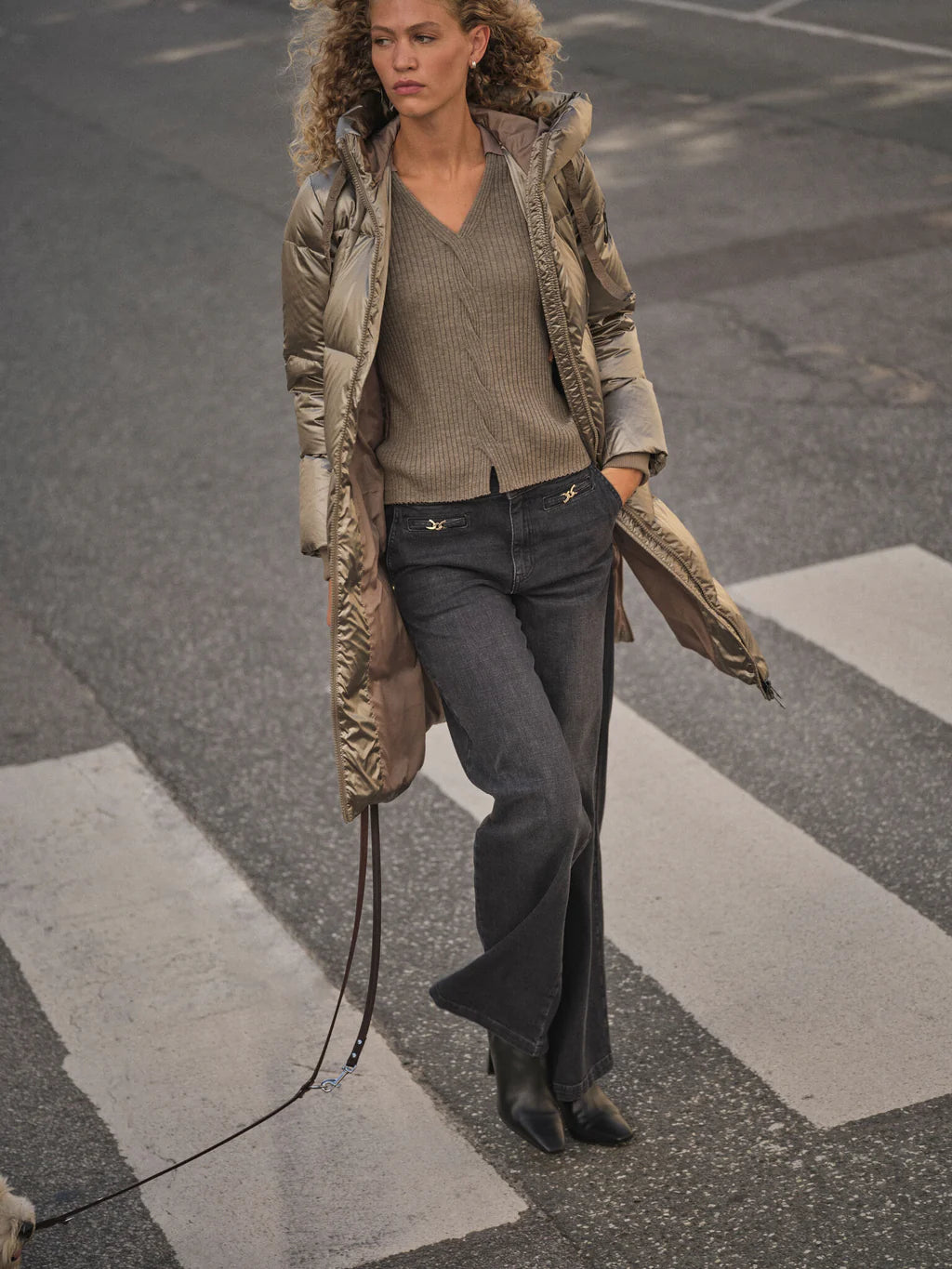 NOVA METALLIC DOWN JACKET RUSKEANHARMAA