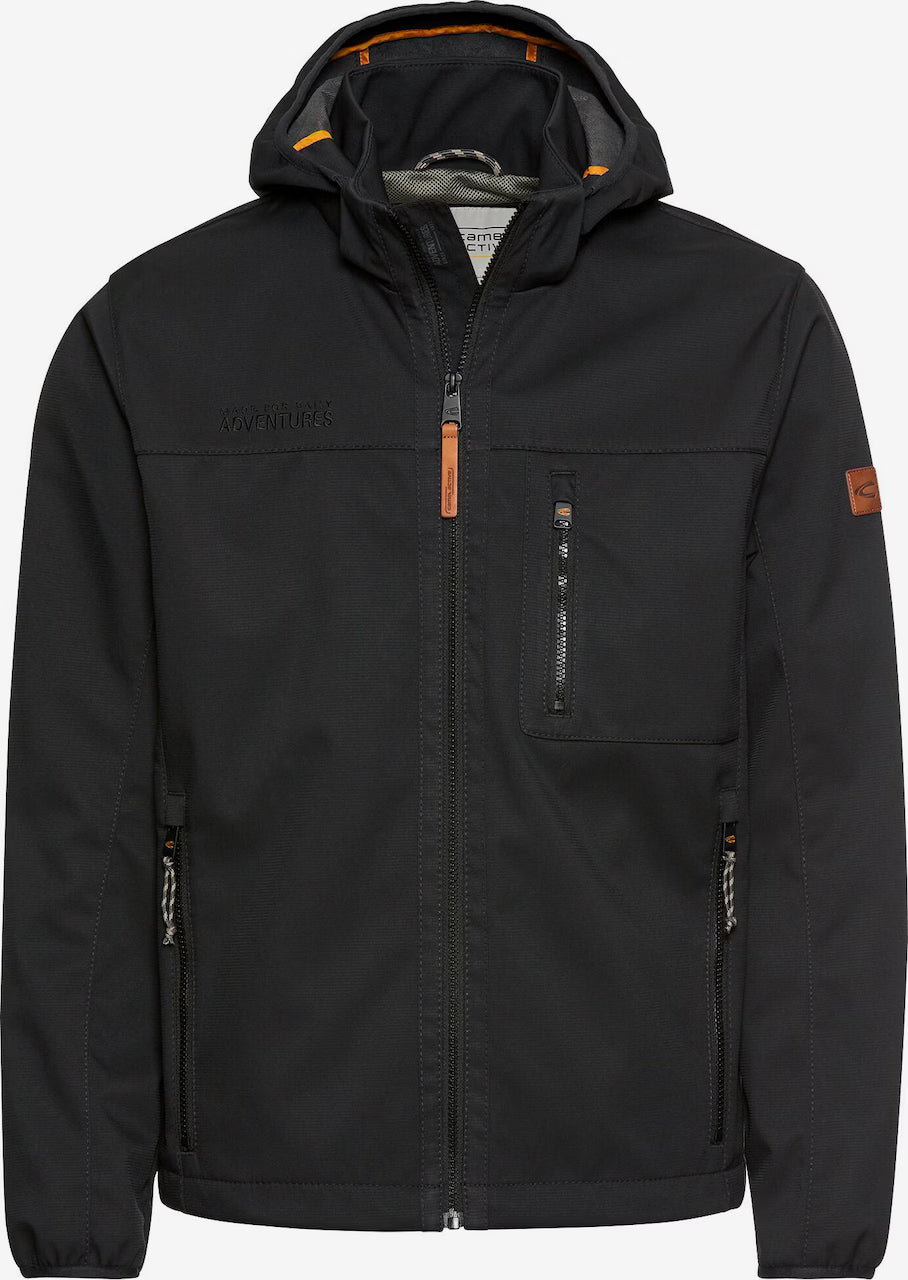 Camel Active miesten kevyt takki Softshell Jacket, musta