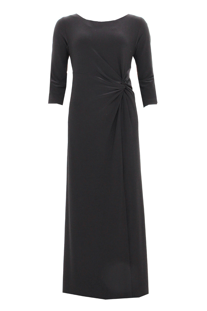 S.T.I naisten maksimekko CHARLOTTE DRESS 145CM, musta