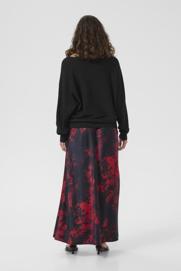 Culture naisten neulepusero Cufay Batwing Jumper, musta