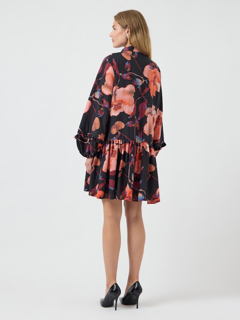 YASPILANA LS DRESS S. Black Pilana