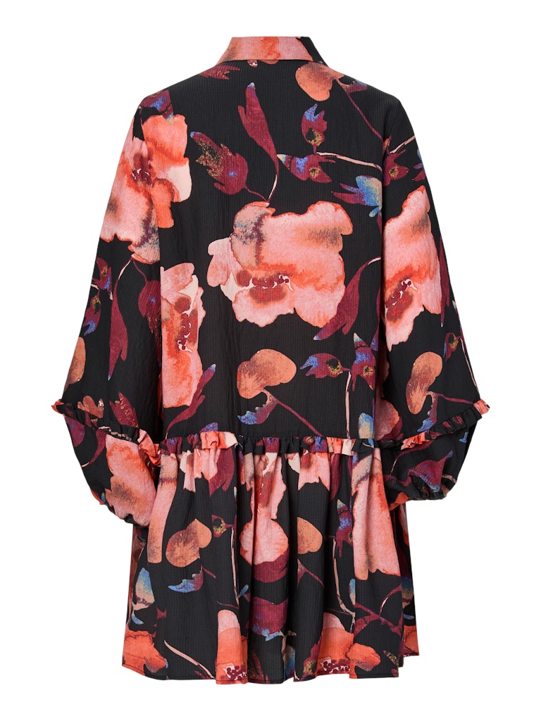 YASPILANA LS DRESS S. Black Pilana
