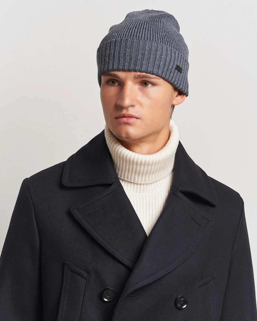Hugo Boss pipo, FATI-L MERINO BEANIE HARMAA