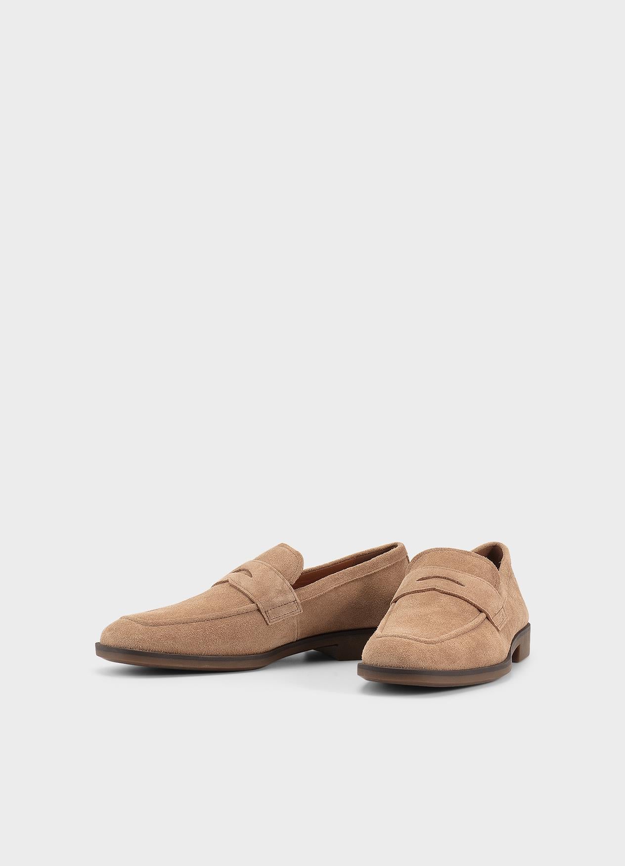 Vagabond miesten loaferit Troy Suede Loafer, vaalea beige