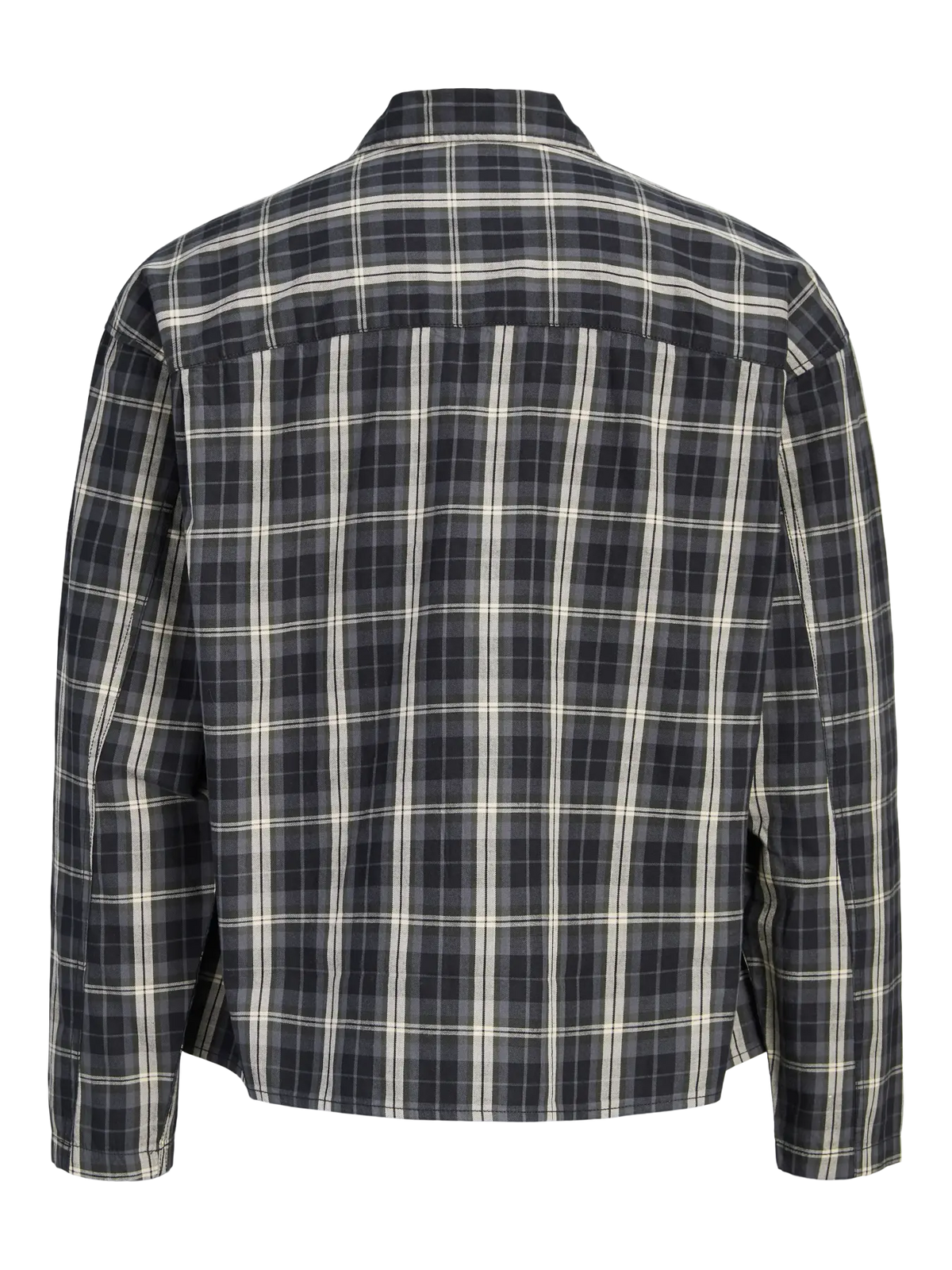 Jack & Jones miesten kauluspaita Joraustin Clean Check Shirt, musta
