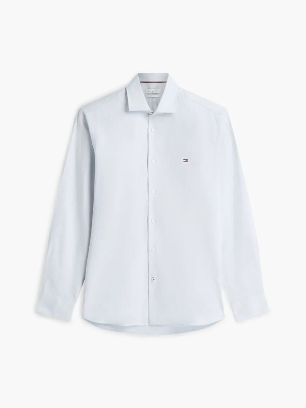 Tommy Hilfiger miesten kauluspaita Dobby Shirt, valkopohjainen kuosi
