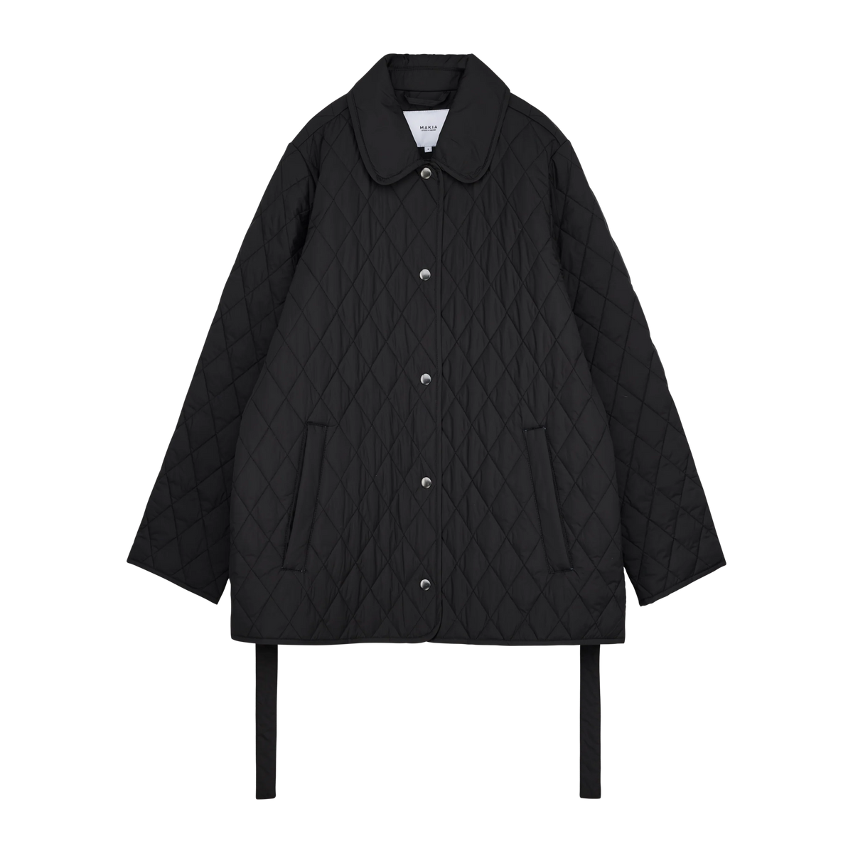 Makia naisten tikkitakki Alva Jacket, Carbon Black