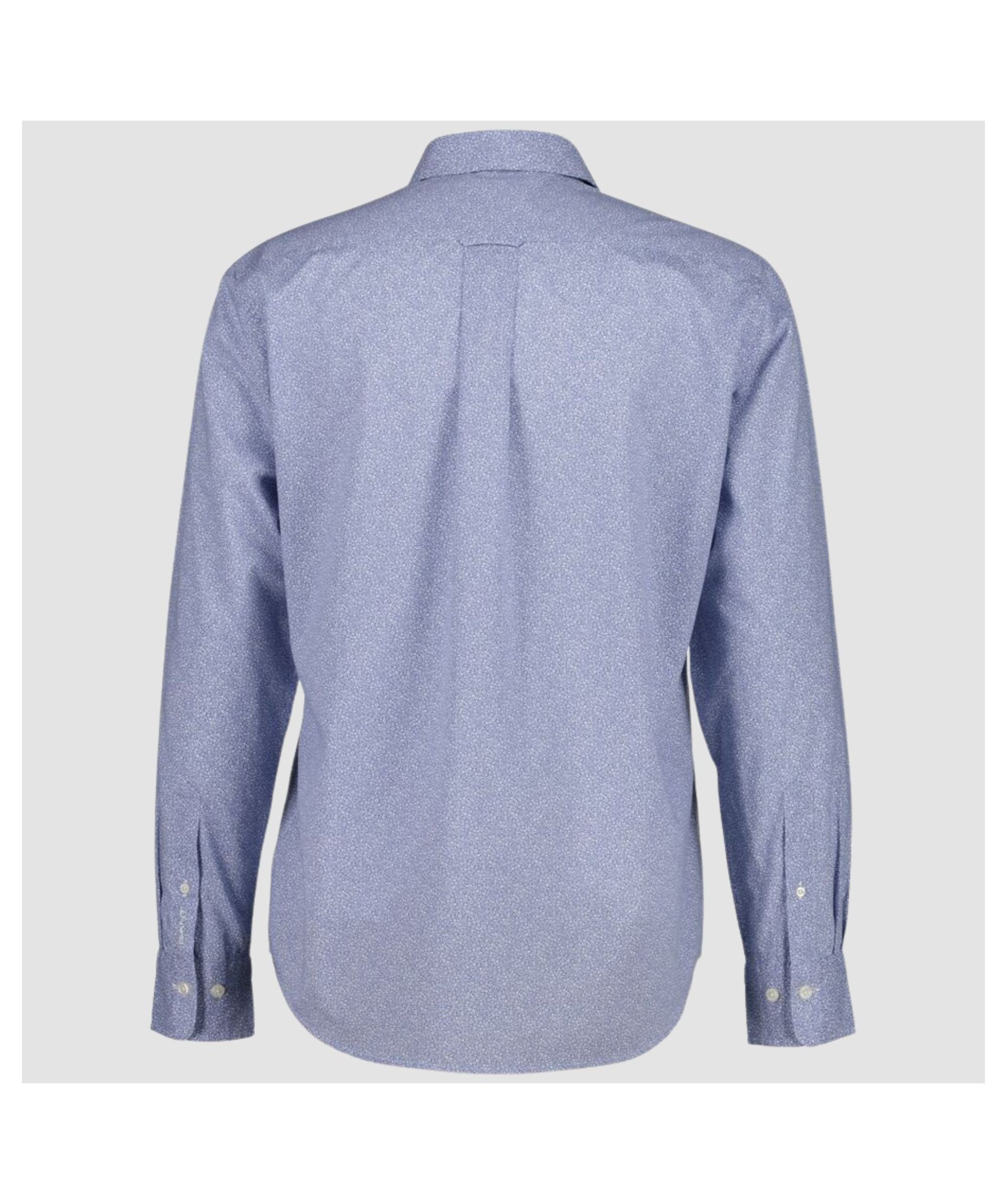 Gant miesten kauluspaita Regular Fit Poplin Shirt, Sininen kuosi