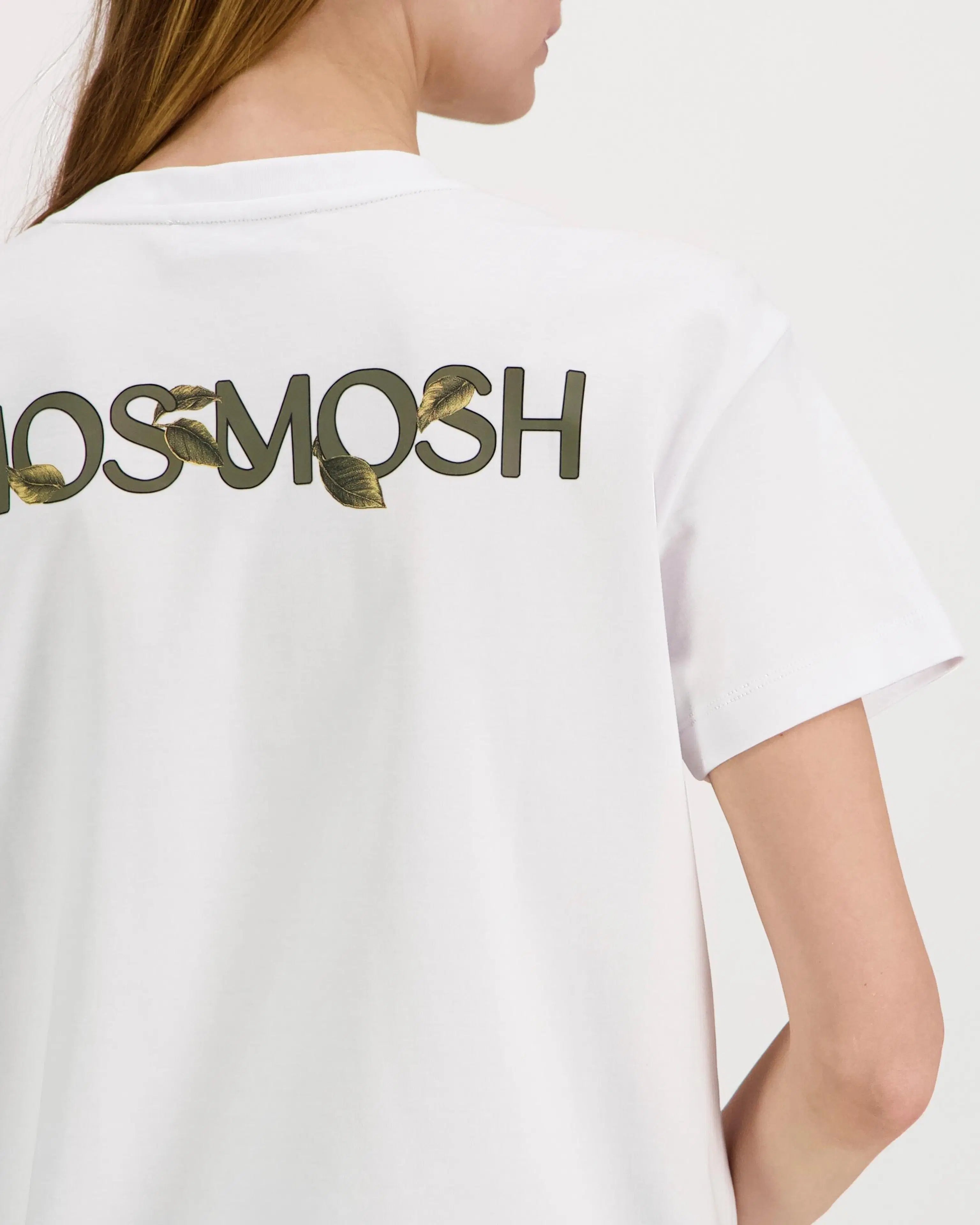 Mos Mosh naisten t-paita MMFruit O-SS Tee, valkoinen