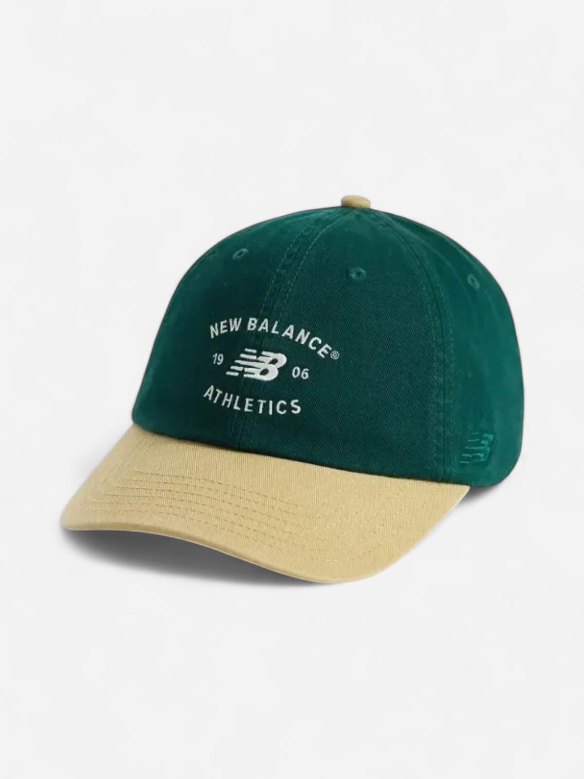 6 Panel Athletics Hat TUMMANVIHREÄ - Kekäle.fi