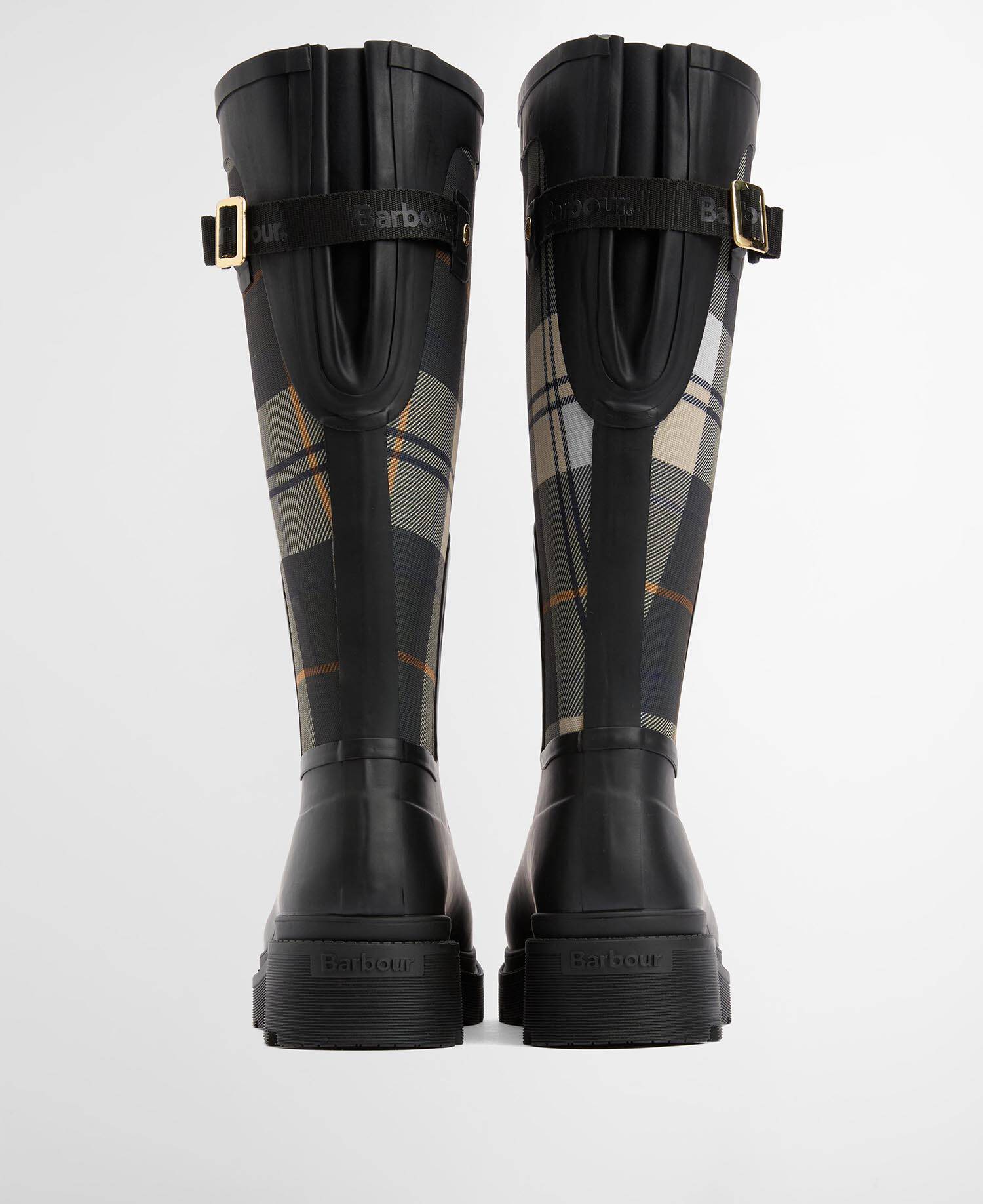 Barbour naisten saappaat Dena Tall Welly, musta