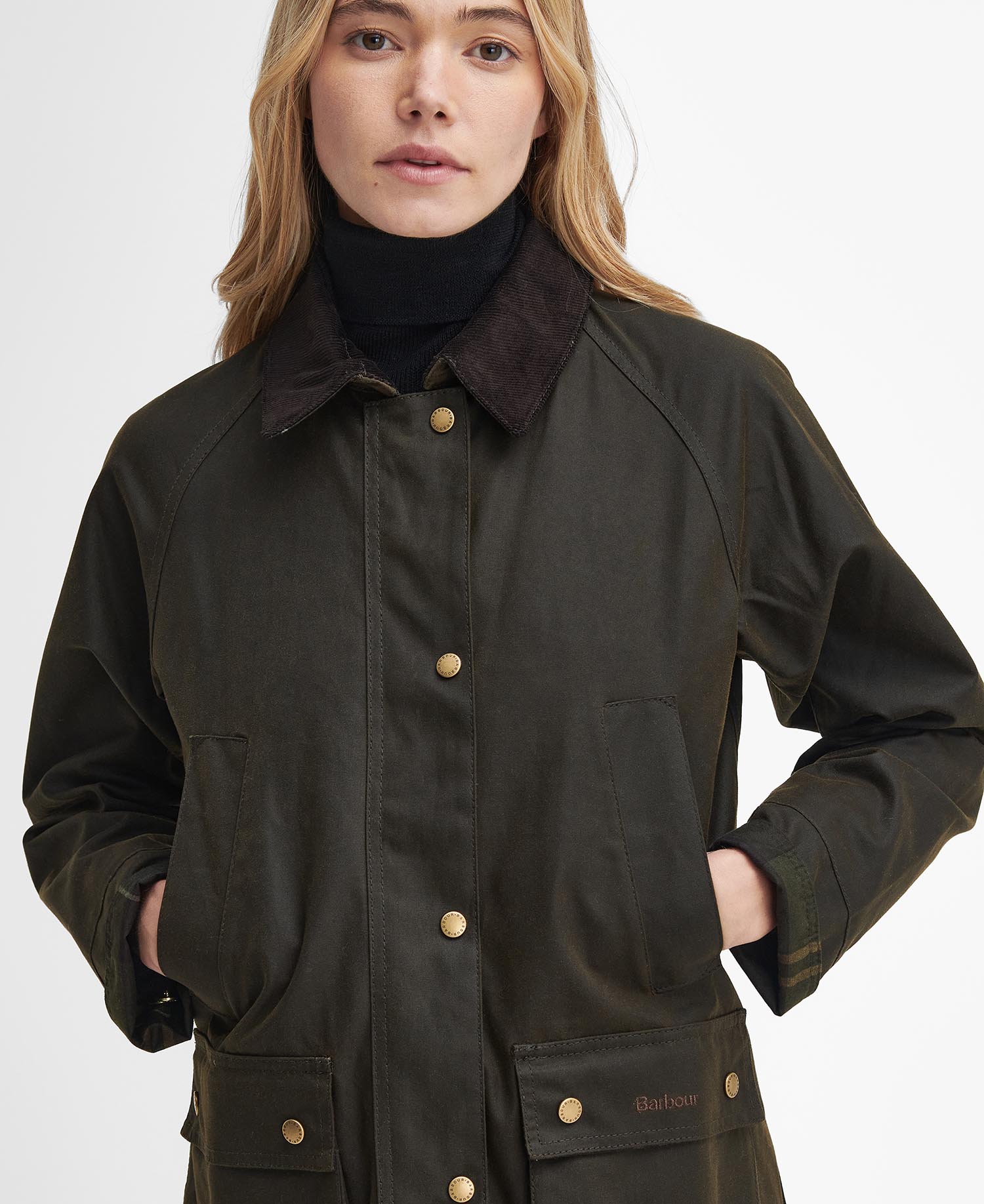 Barbour Acorn Wax Jacket KHAKI