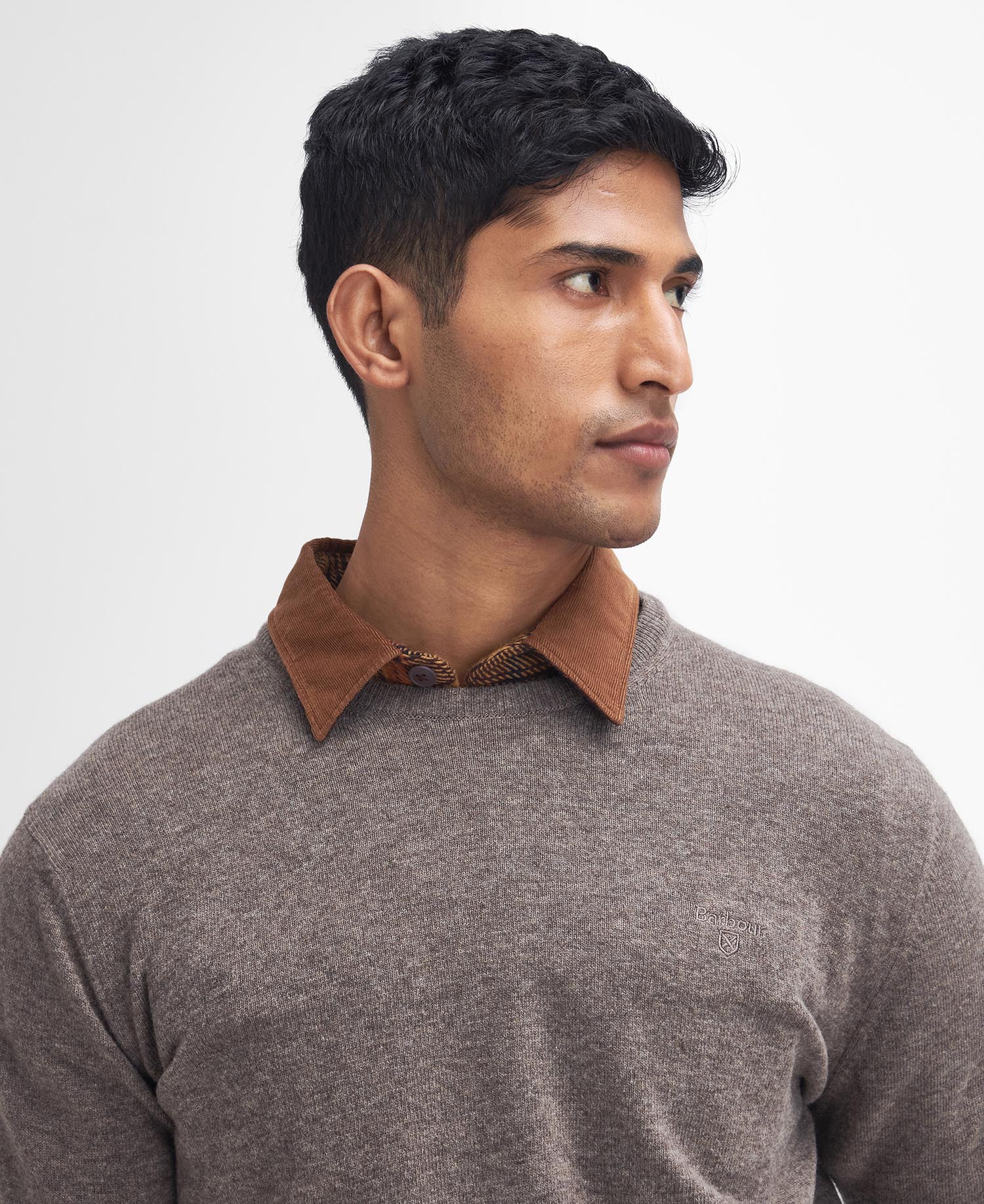 Barbour Essential Lambwool Crew VAALEANRUSKEA