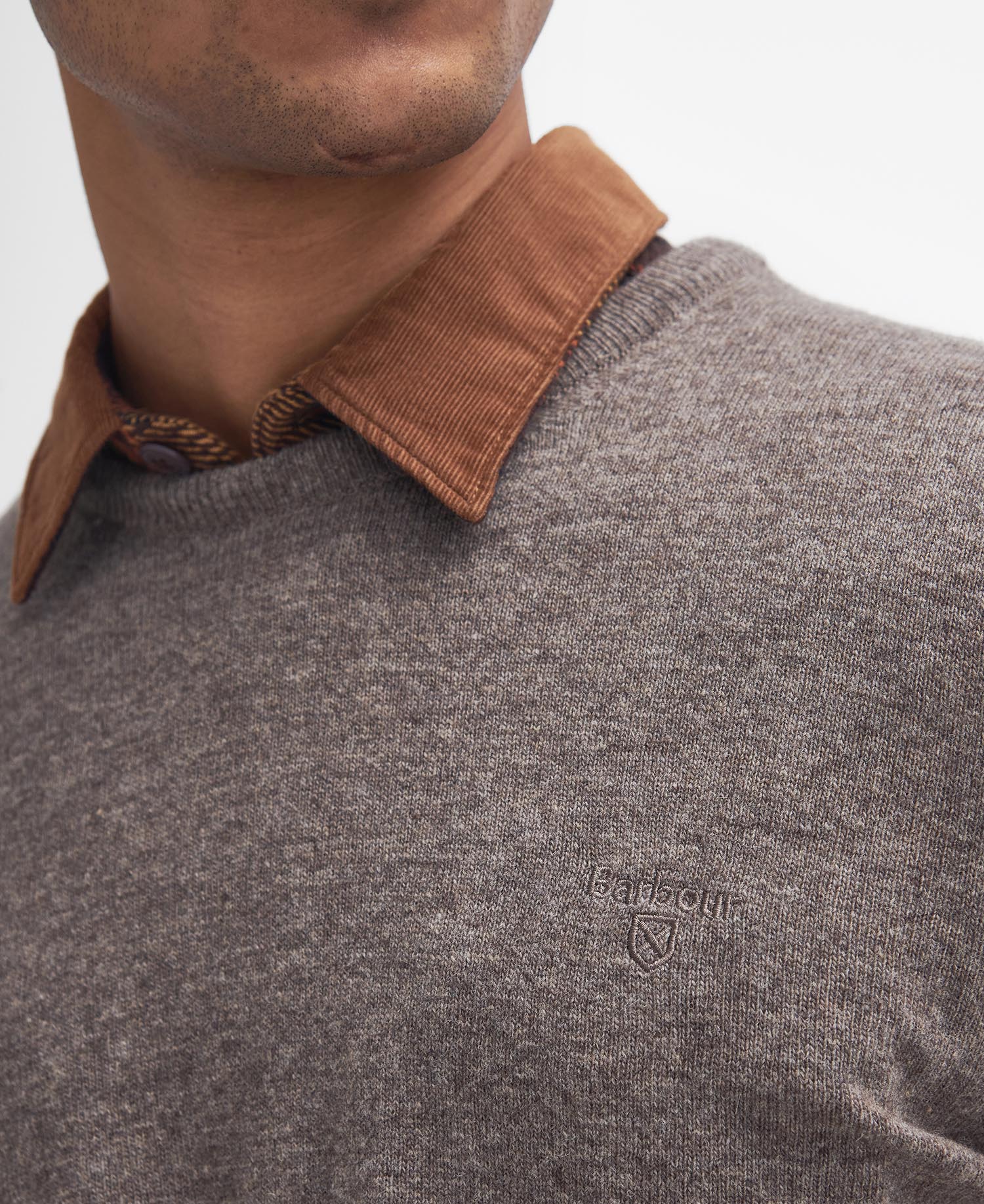 Barbour Essential Lambwool Crew VAALEANRUSKEA