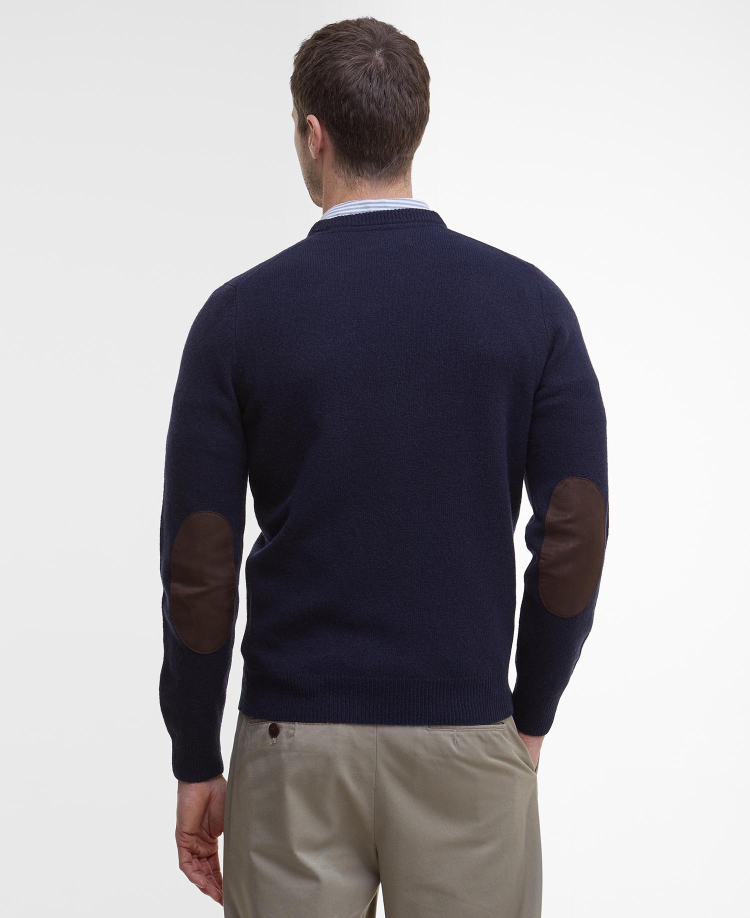 Barbour Essential Patch Crew TUMMANSININEN
