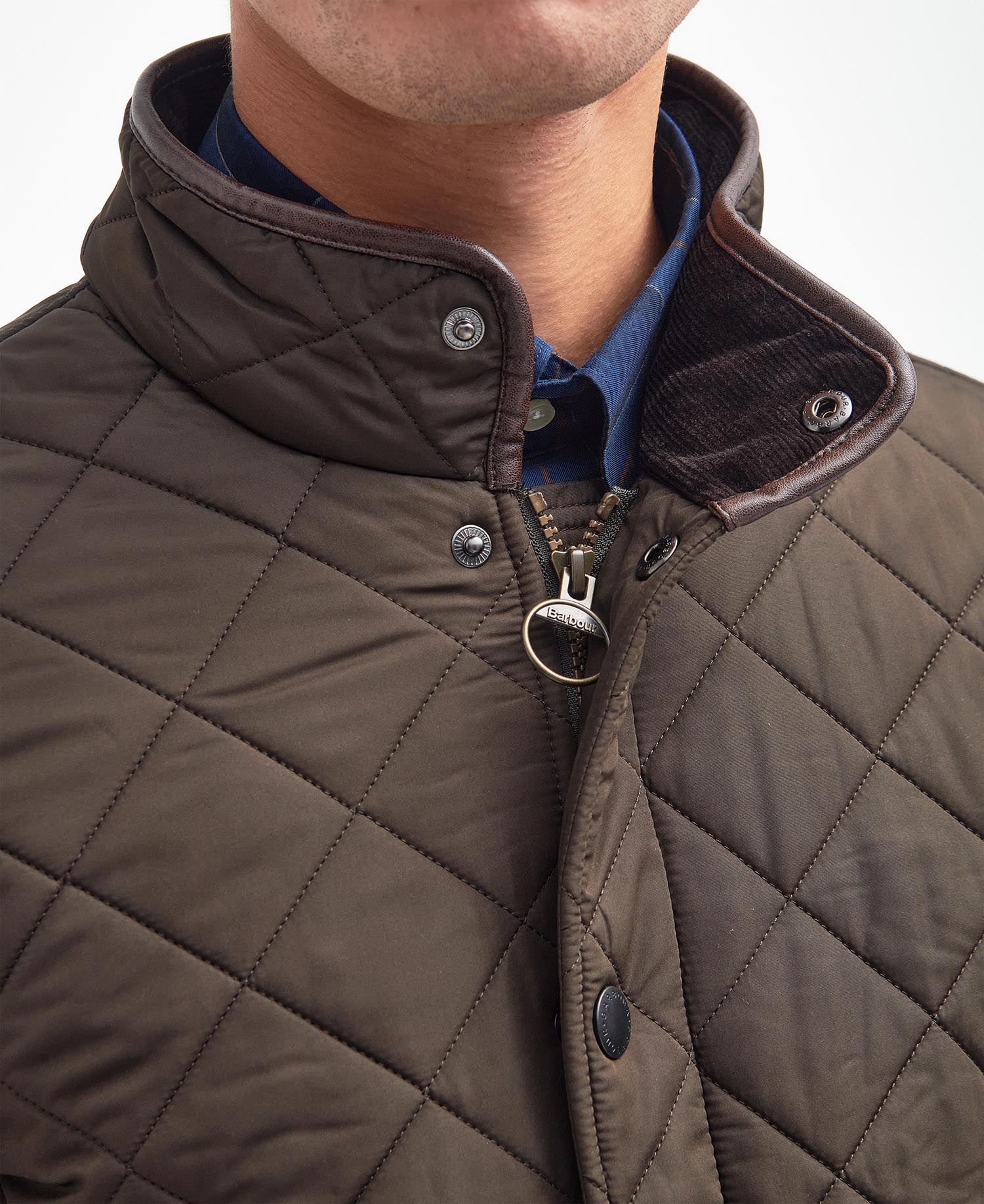 Barbour Powell Quilt KHAKI
