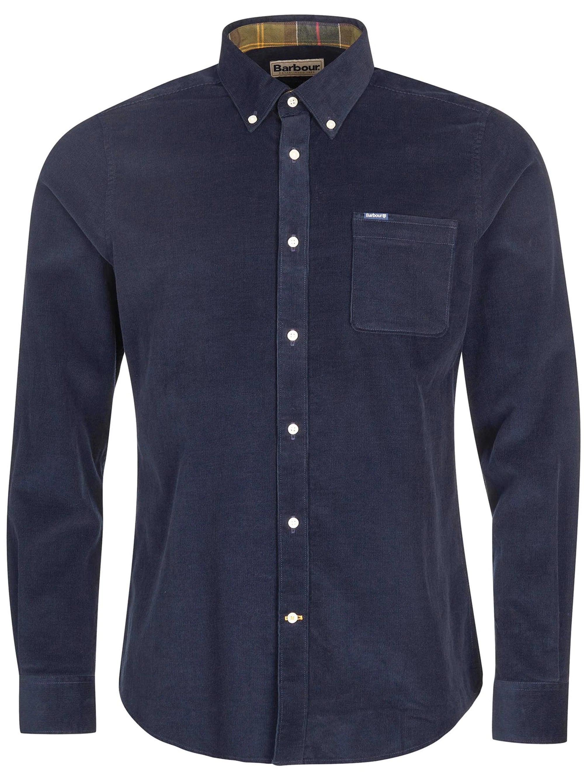 Barbour Ramsey Tailored Cord Shirt TUMMANSININEN