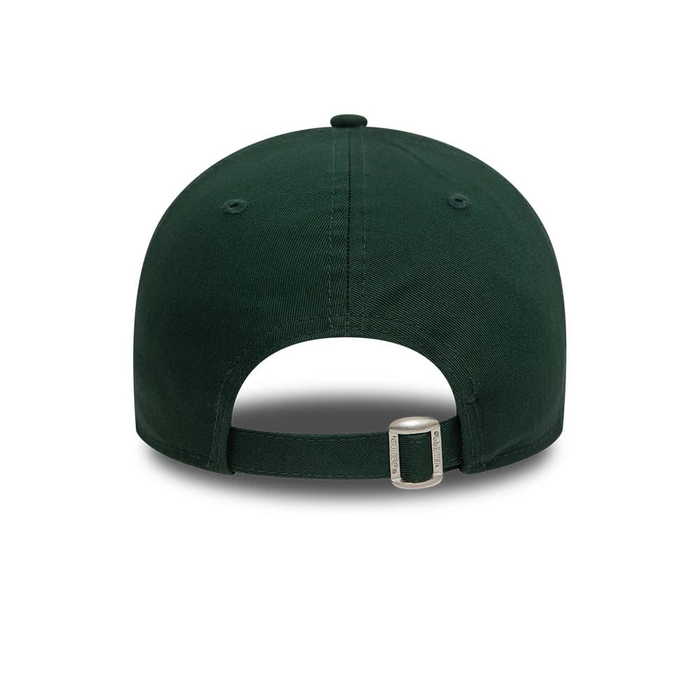 New Era unisex lippis League Essential 9Forty, tummanvihreä