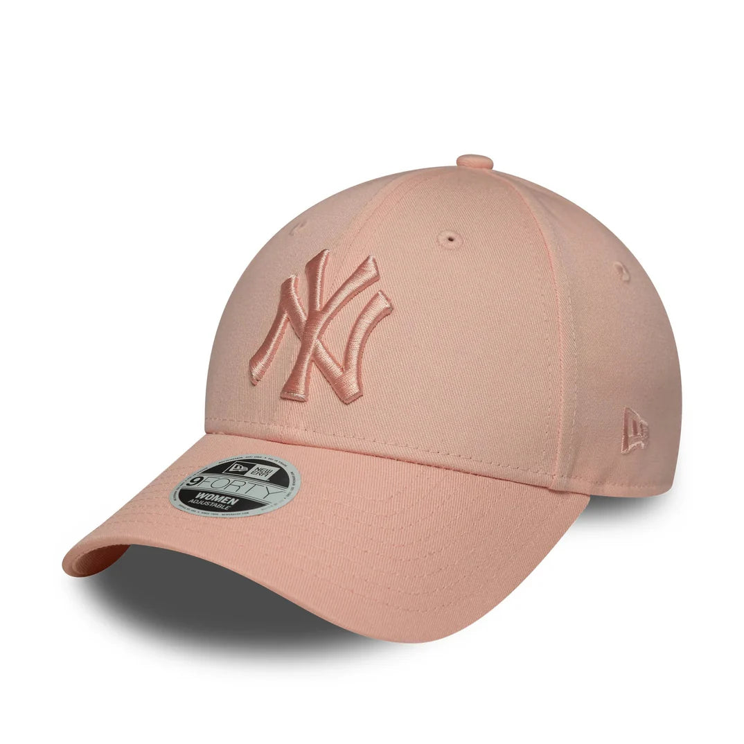 New Era naisten lippis League Essential 9FORTY NY, vaaleanpunainen