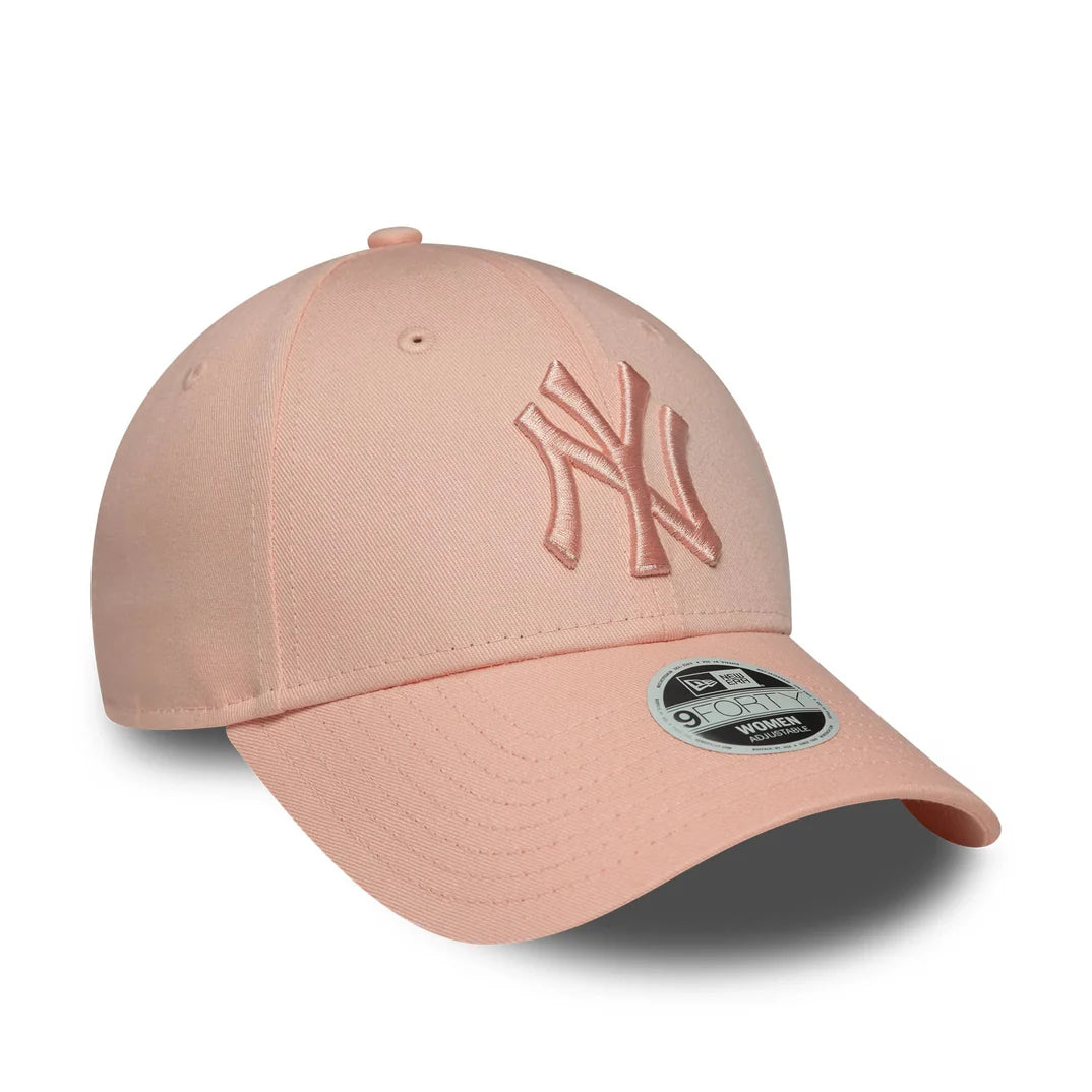 New Era naisten lippis League Essential 9FORTY NY, vaaleanpunainen