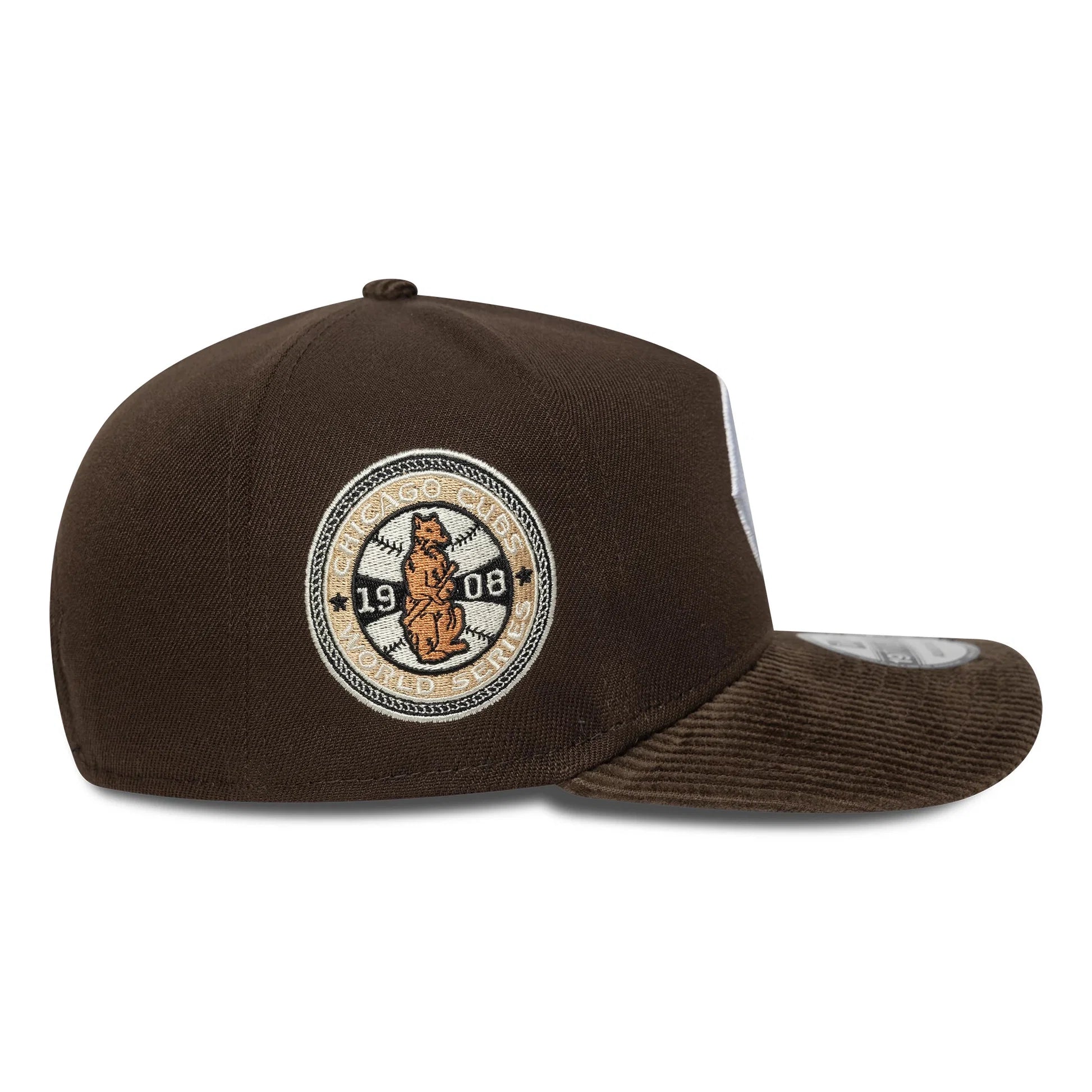 New Era miesten lippis Coops Cord 19TWENTY Chicago Cubs, tummanruskea