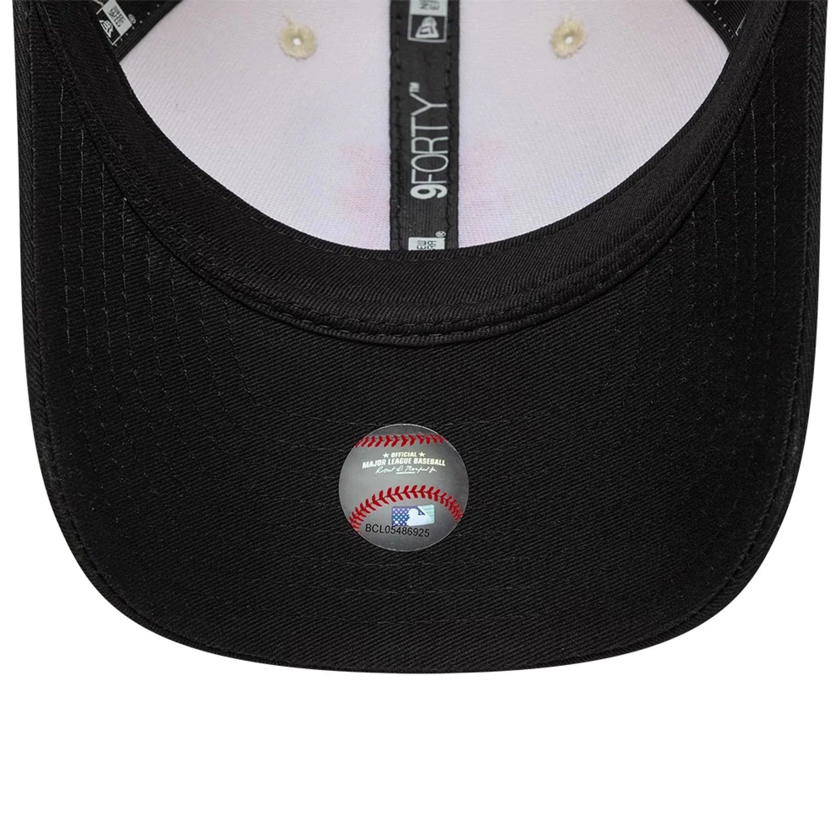 New Era miesten lippis Side Script 9Forty Mc New York Mets, musta